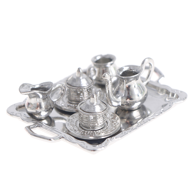 Coffee Tea And Sugar Set - 10 sztuk / zestaw 1/12 Miniaturowy