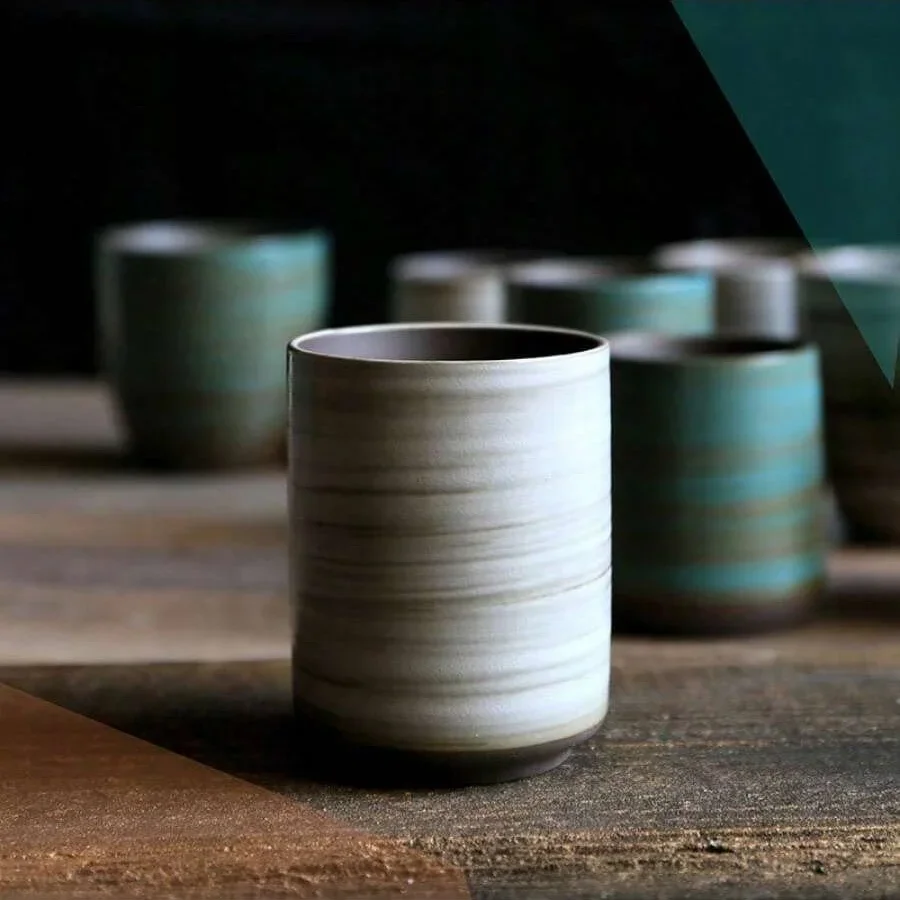 Xbloom Coffee Tea - Ręcznie malowany kubek kamionkowy z glazurą