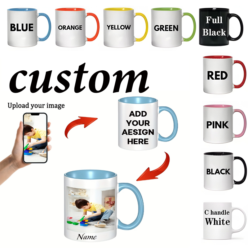 Coffee Tea Name - Kubek personalizowany 330 ml, kubek z