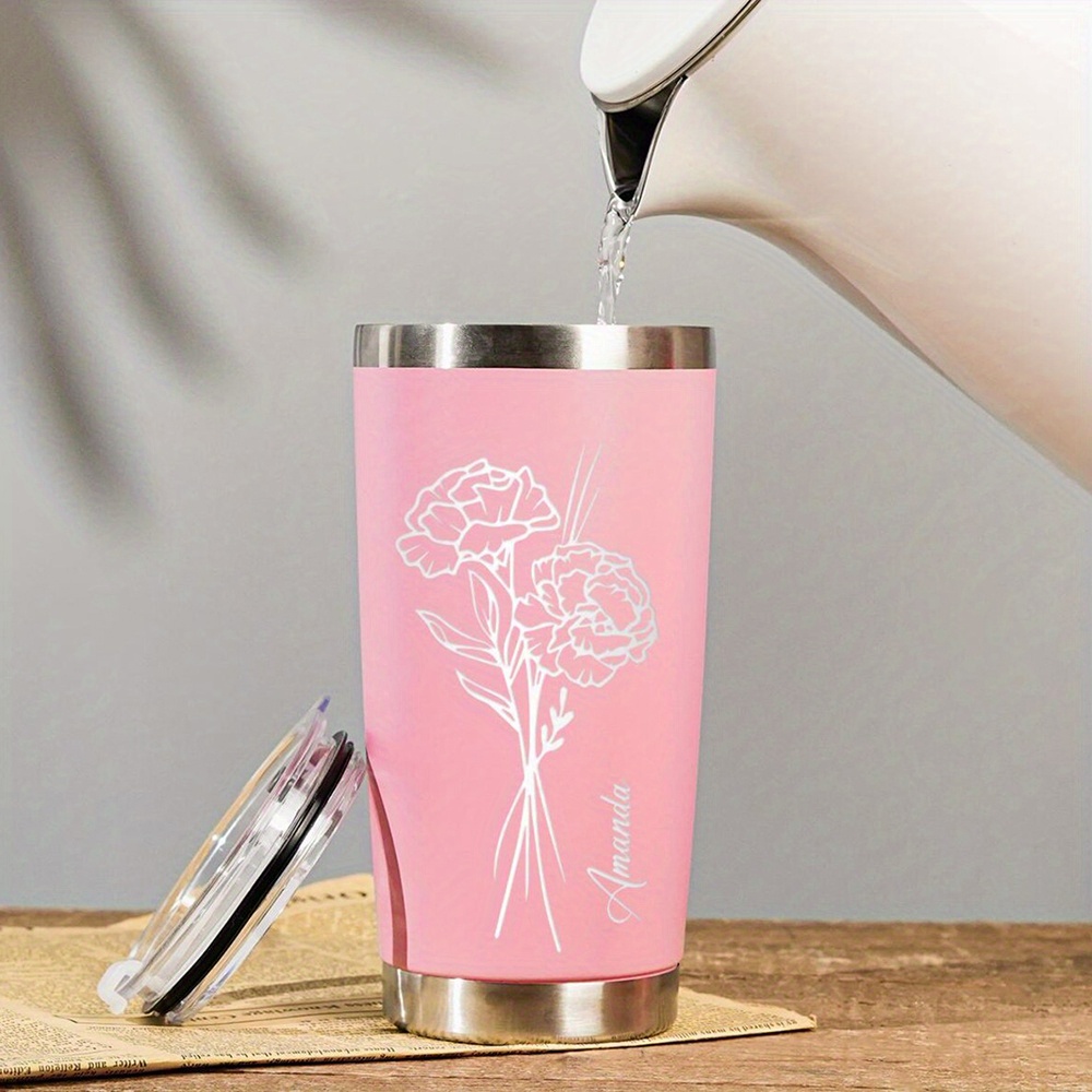 Personalizowany kubek ze stali – Coffee Tea Name recenzja i cena