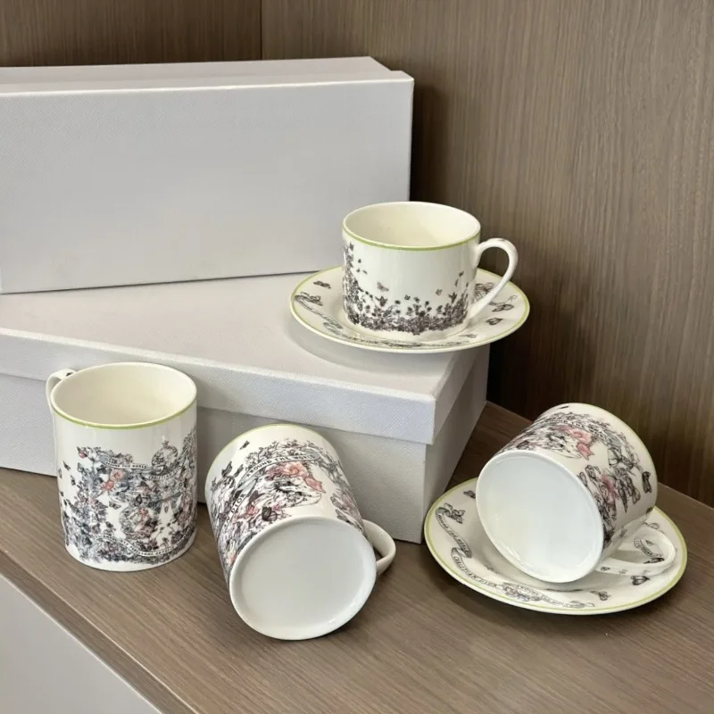 Europejski zestaw filiżanek i  – Coffee Tea With Milk recenzja i cena