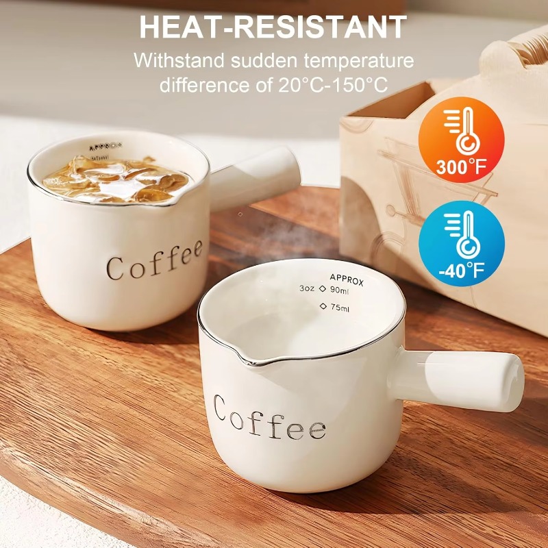 Mini ceramiczny kubek do kawy  – Coffee Tea With Milk recenzja i cena