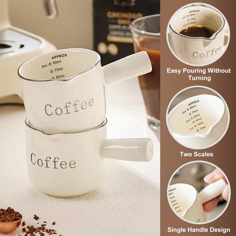 Mini ceramiczna filiżanka do k – Coffee Tea With Milk recenzja i cena