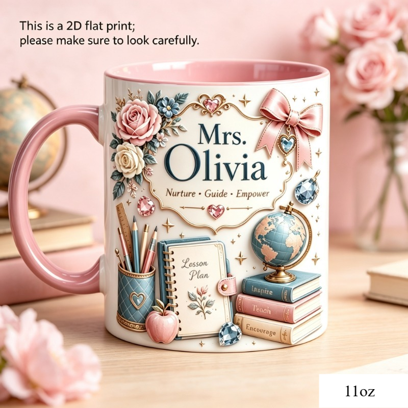 Personalizowany ceramiczny kub – Coffee Tea Name recenzja i cena